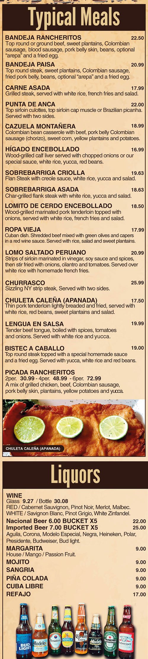 Restaurante Colombiano en Boca Raton