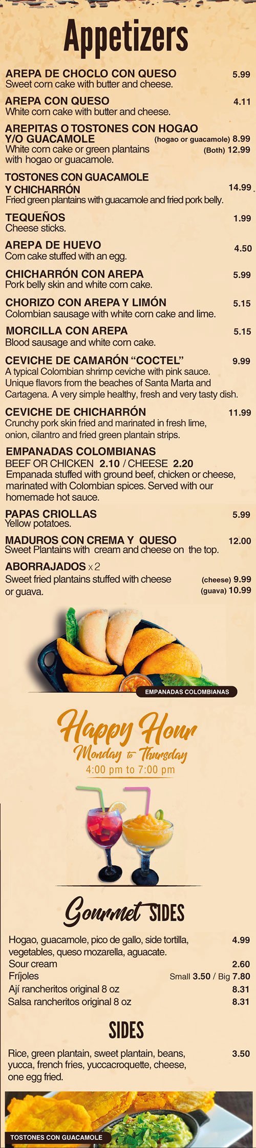 Restaurante Colombiano en Boca Raton